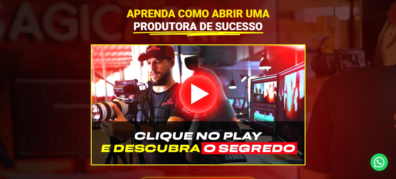 Criação de página de vendas